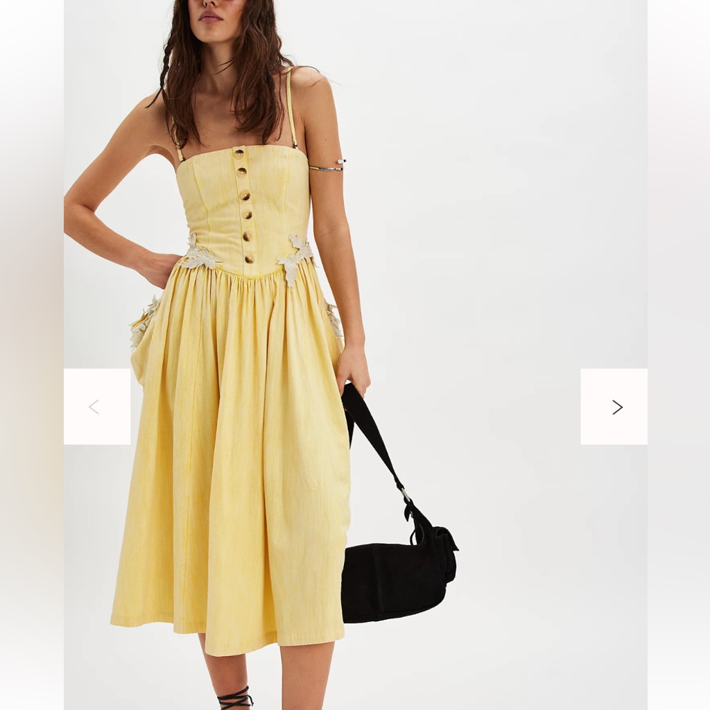 Free People Canary Midi Dress